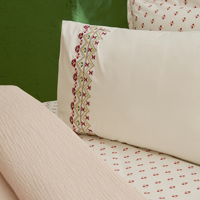 Karaca Home Vion %100 Pamuk Nish Set Çift Kişilik Pike Takımı Multicolour