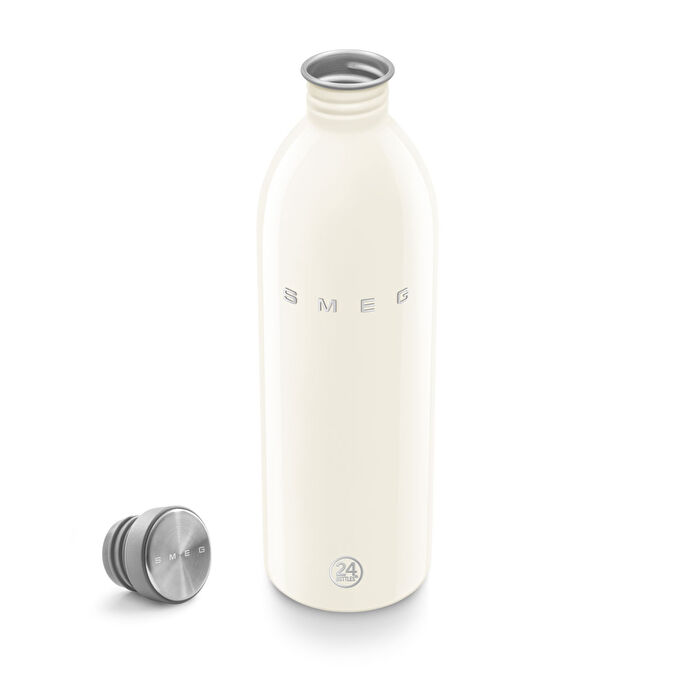Smeg Urban Bottle-Matara 1 Lt. Krem WBF02CR