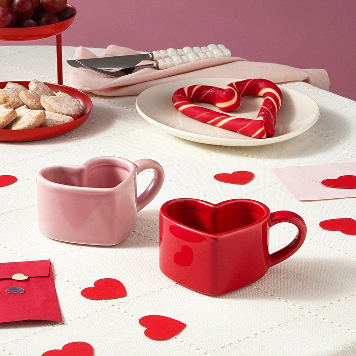 Karaca Love You 2 Kişilik Çay Fincan Takımı 160 ml