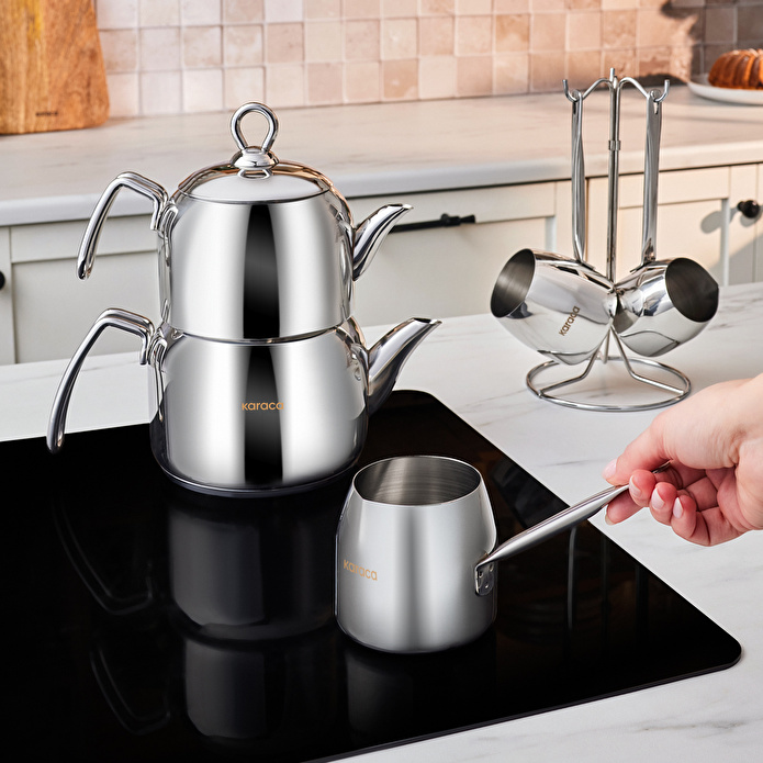 Karaca Powersteel 316+ Martha 15 Parça Tencere Seti