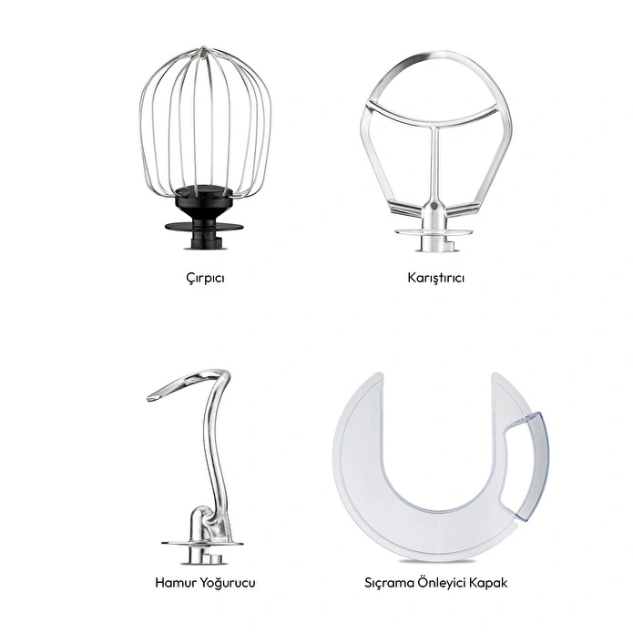 Emsan Bella Gusto Pro Stand Mikser Krem 1500W