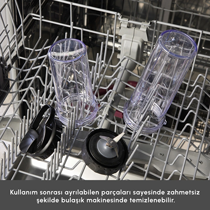 Karaca Blendfit Go Personal Kişisel Smoothie Blender Çift Hazne Kırmızı 600ml & 400ml