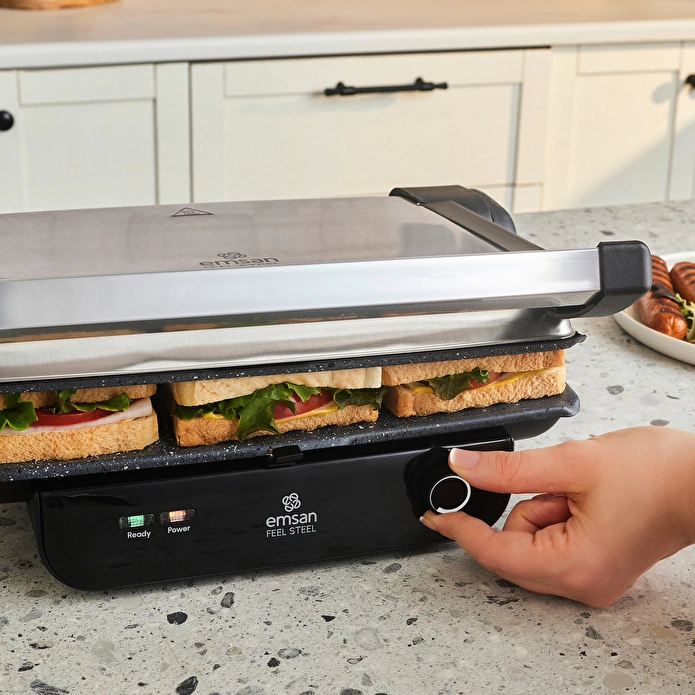 Emsan Inox Feel Steel Tost Makinesi