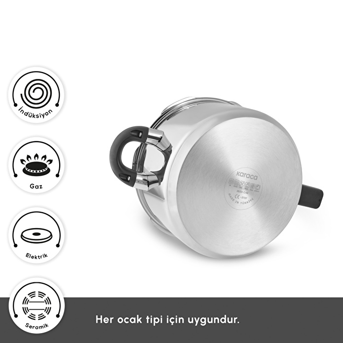 Karaca Vitasafe Düdüklü Tencere Seti 4+6 Litre