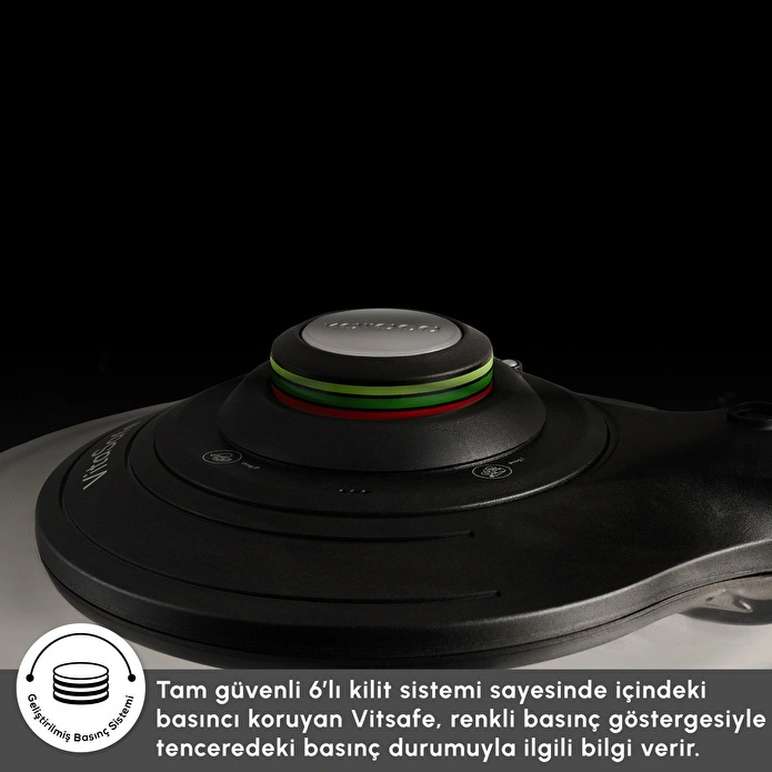 Karaca Vitasafe Düdüklü Tencere Seti 4+6 Litre