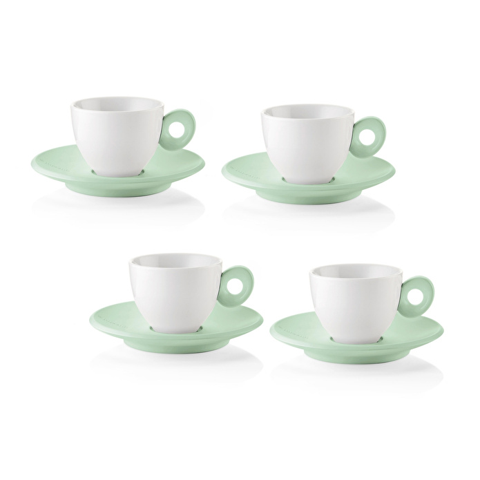 Guzzini 4lü Espresso Fincan Takımı Yeşil