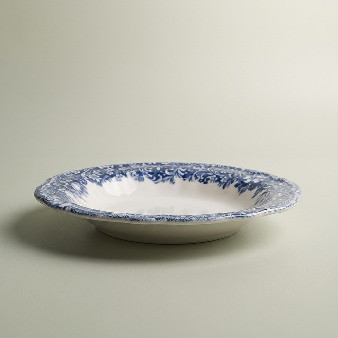 Emsan Floransa Çukur Tabak 23 cm Mavi