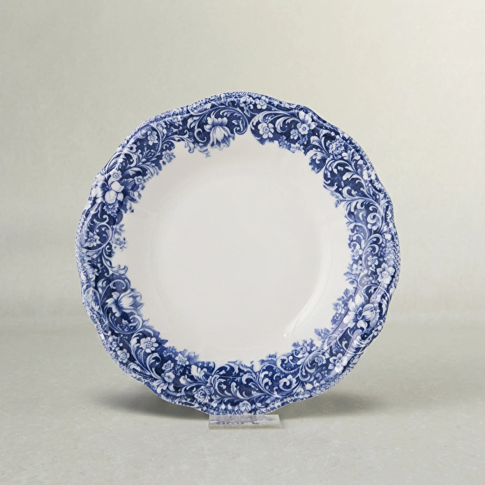 Emsan Floransa Çukur Tabak 23 cm Mavi
