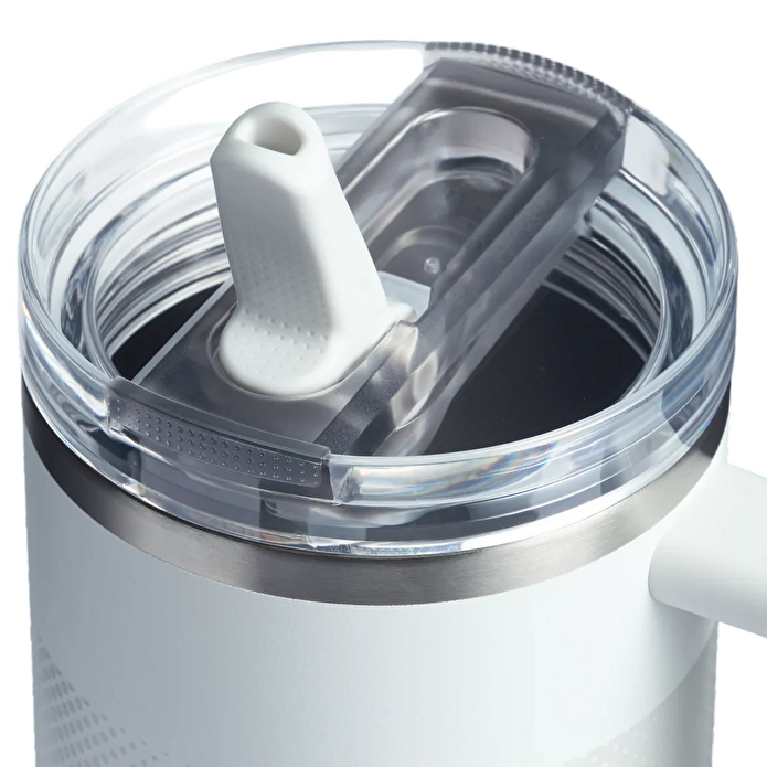 Stanley The Quencher ProTour Flip Straw Tumbler Pipetli Termos 1,18 LT Buz Beyaz