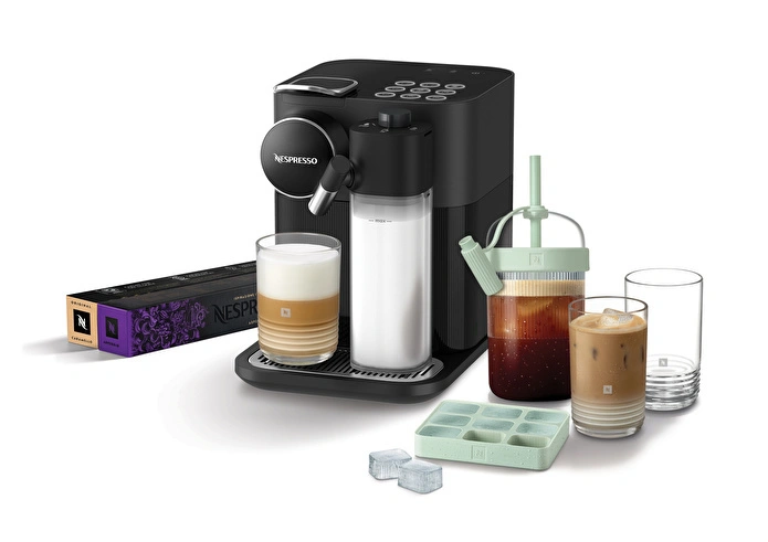 Nespresso F541 Gran Latissima Avantajlı Kahve Köşesi Seti Siyah