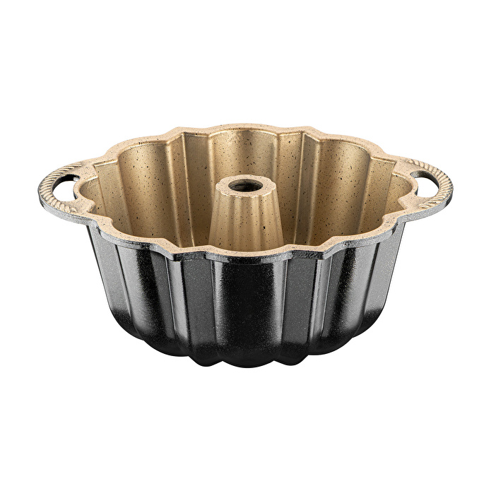Emsan Black Shiny Year Döküm Kek Kalıbı 22 cm