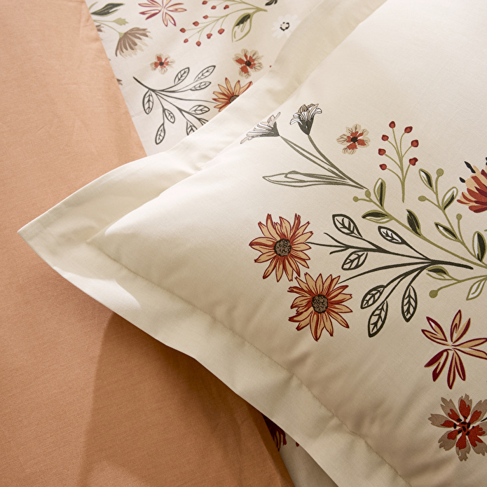 Karaca Home Velinor %100 Pamuk Çift Kişilik Nevresim Takımı Multicolour