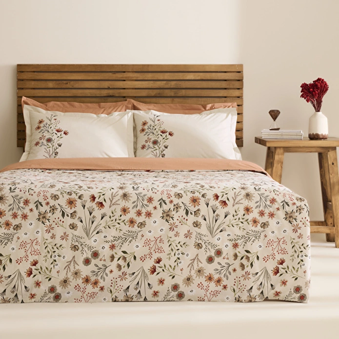 Karaca Home Velinor %100 Pamuk Çift Kişilik Nevresim Takımı Multicolour
