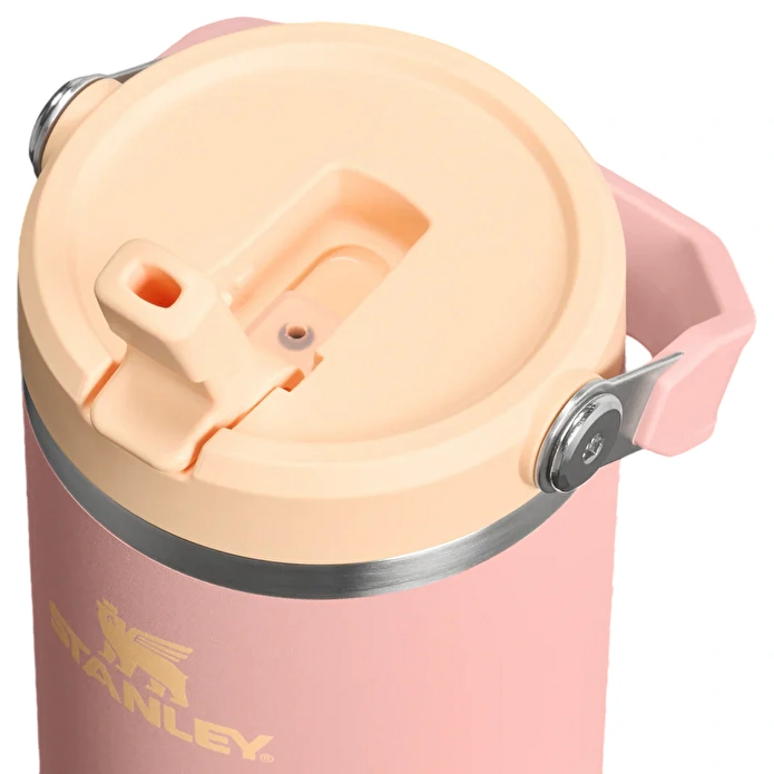 Stanley The IceFlow Flip Straw Pipetli Termos Bardak 890 Ml Peach Rose