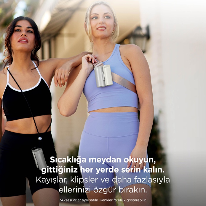 Shark ChillPill Kişisel Vantilatör ve Soğutma Sistemi Blue Lavender