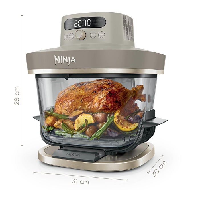 Ninja Crispi Pro 5-in-1 Cam Hazneli Pişirme Sistemi - Stone