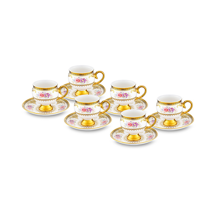 Emsan Demet 6 Kişilik Kahve Fincan Takımı 90 ml