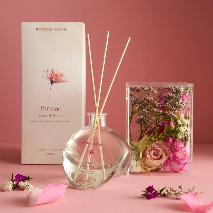 Karaca Home Parisian Rose Çubuklu Ortam Kokusu 200 ml