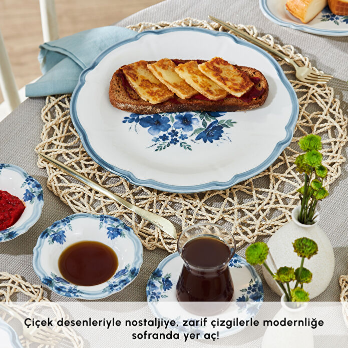 Karaca Nostalji 32 Parça 6 Kişilik Kahvaltı Takımı