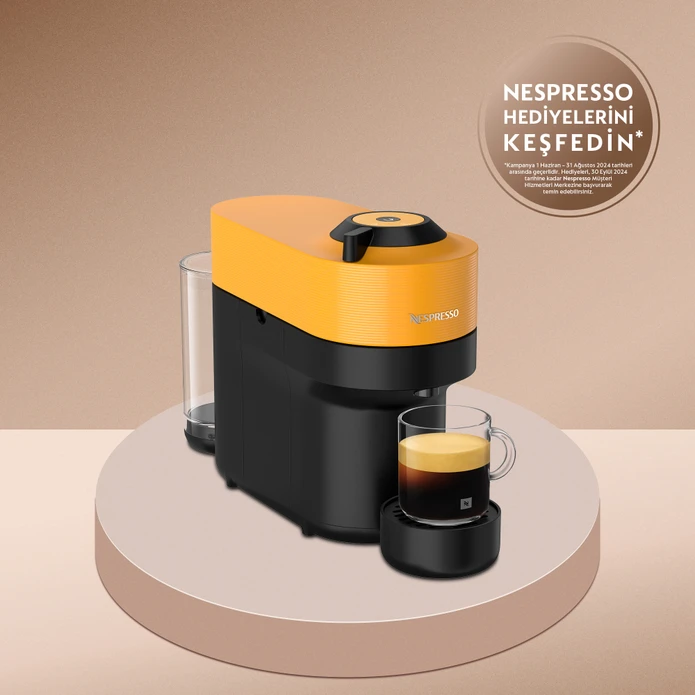 Nespresso Vertuo Pop Turuncu Kahve Makinesi