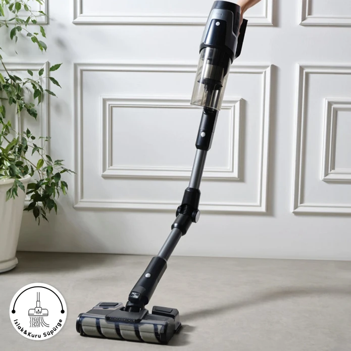 Karaca Dynamic Vacuumx 3 in 1 Kablosuz Islak Kuru Dikey Süpürge