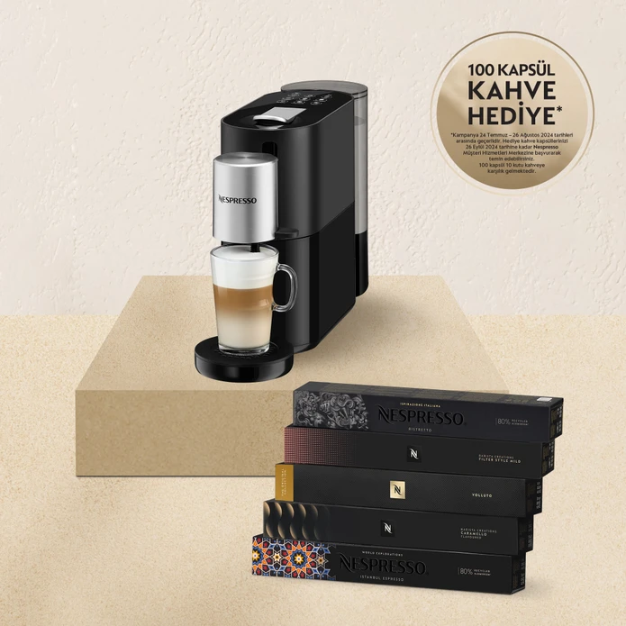 Nespresso S85 Atelier Süt Çözümlü Kahve Makinesi 