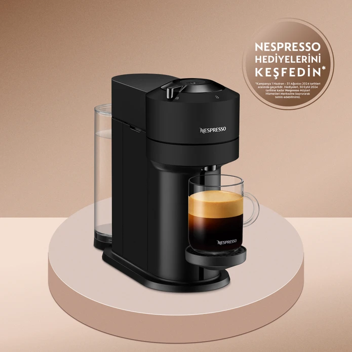 Nespresso Vertuo Next Mat Siyah Kahve Makinesi