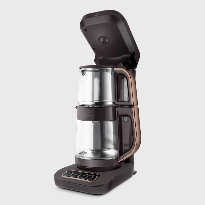 Karaca Çaysever Robotea Pro Connect 4 in 1 Walnut Brown