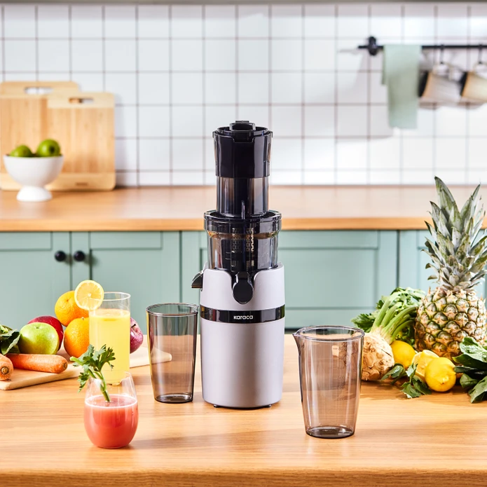 Karaca Slow Juicer Yavaş Sıkım Katı Meyve Sıkacağı