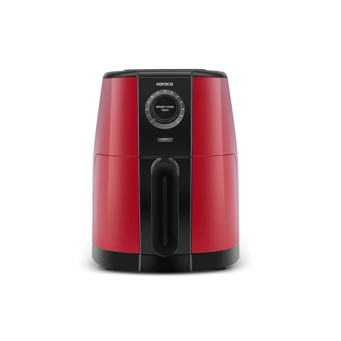 Karaca Smart Cook 60 Dakikaya Kadar Zaman Ayarlı Compact Airfryer Ruby 2.2 Litre