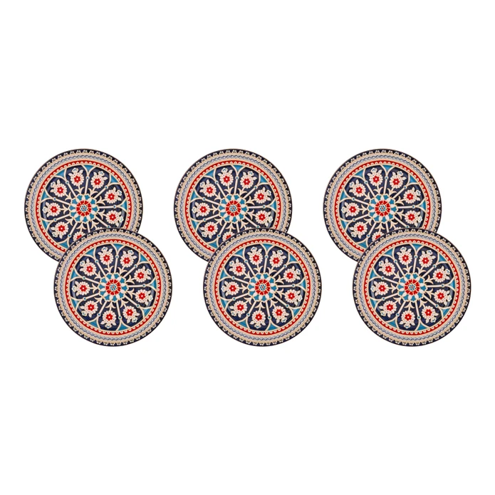 Karaca Söğüt 6 Kişilik Pasta Takımı 19 cm