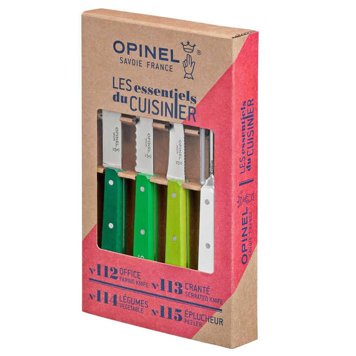 Opinel Les Essentials Primavera 4'lü Bıçak Seti