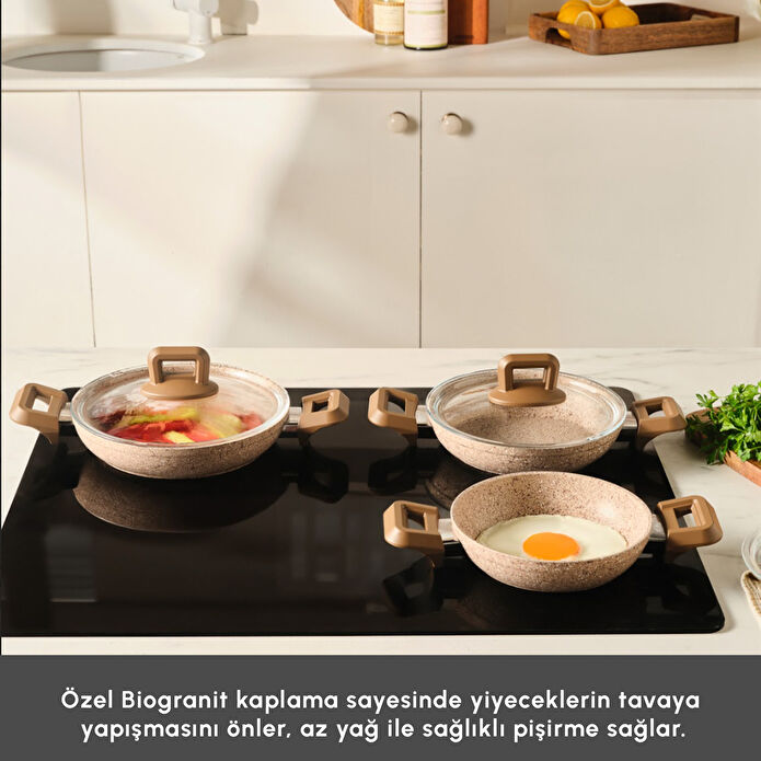 Karaca Biogranit Alice 6 Parça Sahan Set