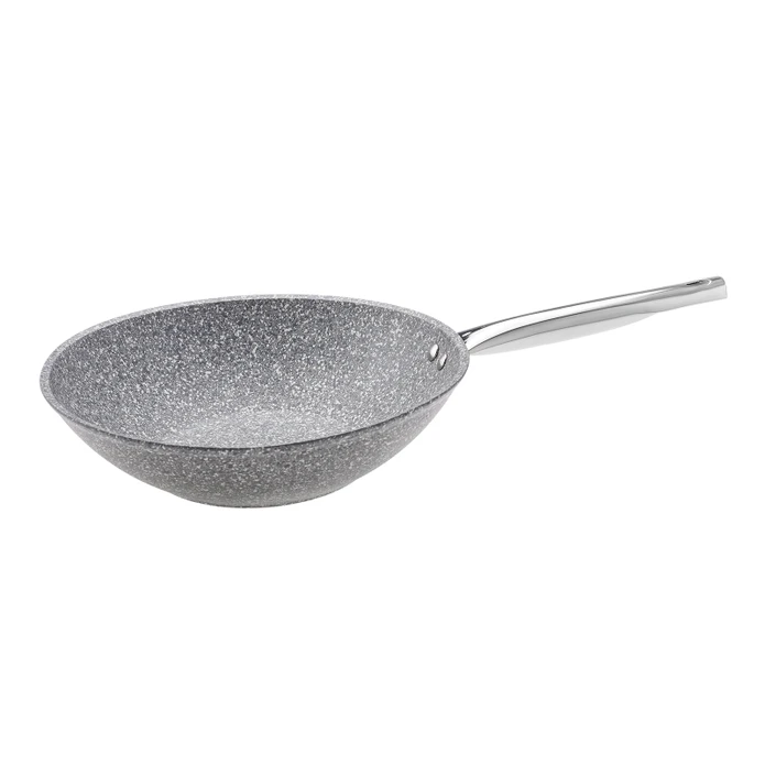 Karaca Biogranit Vierno Wok Tava 28 Cm Gri