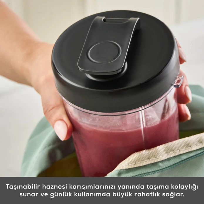 Karaca Blend ve Rush Inox Personal Kişisel Smoothie Blender Black