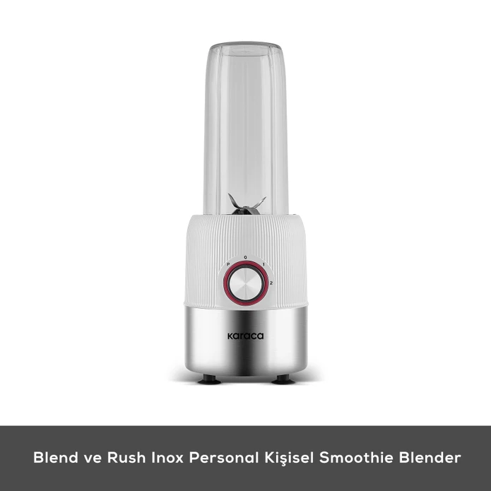 Karaca Blend ve Rush Inox Personal Kişisel Smoothie Blender White