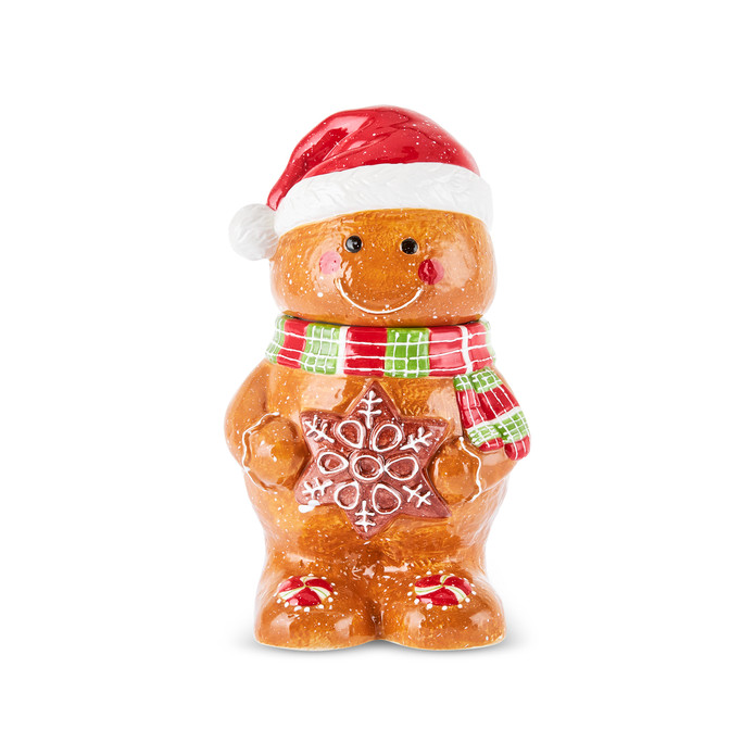 Karaca New Year Yılbaşı Gingerbread Saklama Kabı 16 Cm  