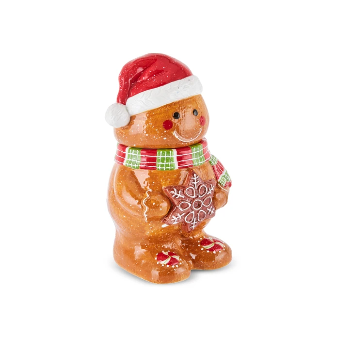 Karaca New Year Yılbaşı Gingerbread Saklama Kabı 16 Cm  