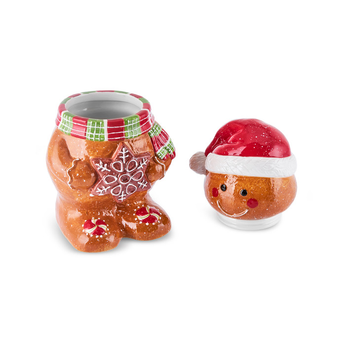 Karaca New Year Yılbaşı Gingerbread Saklama Kabı 16 Cm  
