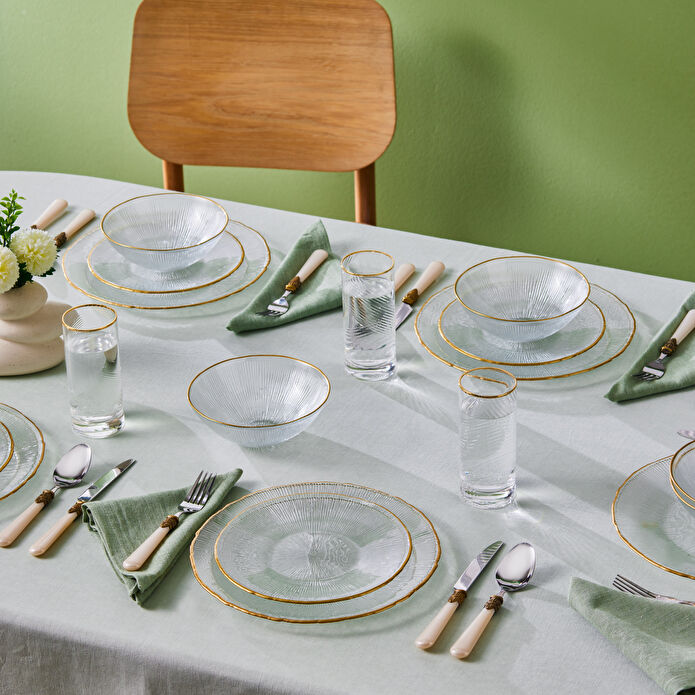 Karaca Fusion 18 Parça 6 Kişilik Yemek Takımı