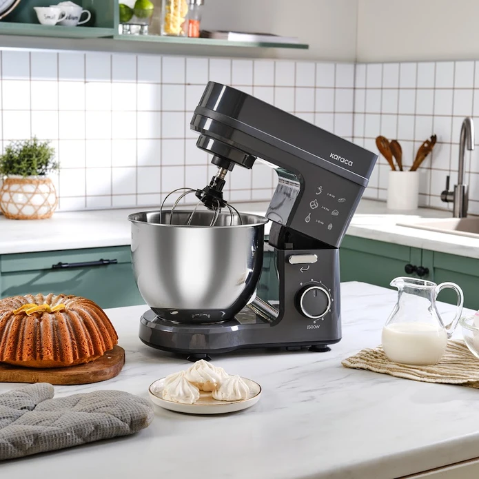 Karaca Maestrochef Stella Hamur Yoğurma Makinesi Space Gray 1500W 5L