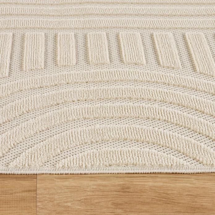 Kaşmir Halı İskandinav Rune White 200x290 cm
