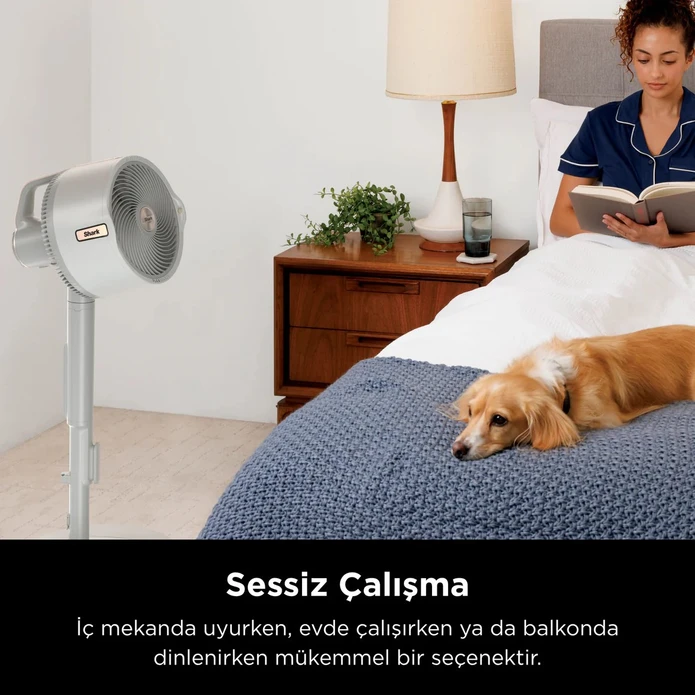 Shark FlexBreeze ProMist Taşınabilir Buharlı Fan İç ve Dış Mekan Uyumlu, Beyaz