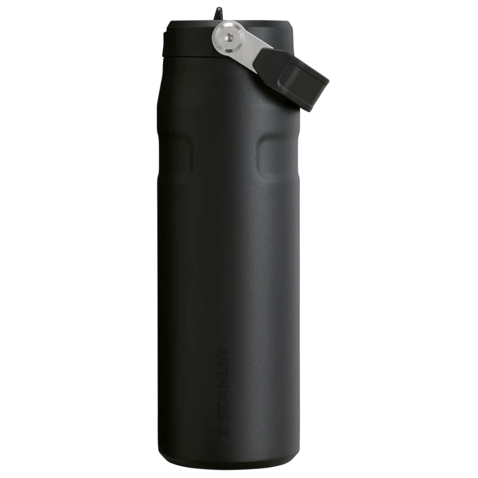 Stanley The IceFlow Flip Straw Pipetli Termos Bardak 700 ml Black