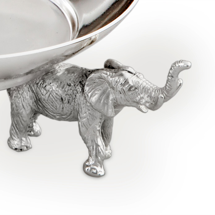 Jumbo Ganesha Üç Katlı Sunumluk Silver