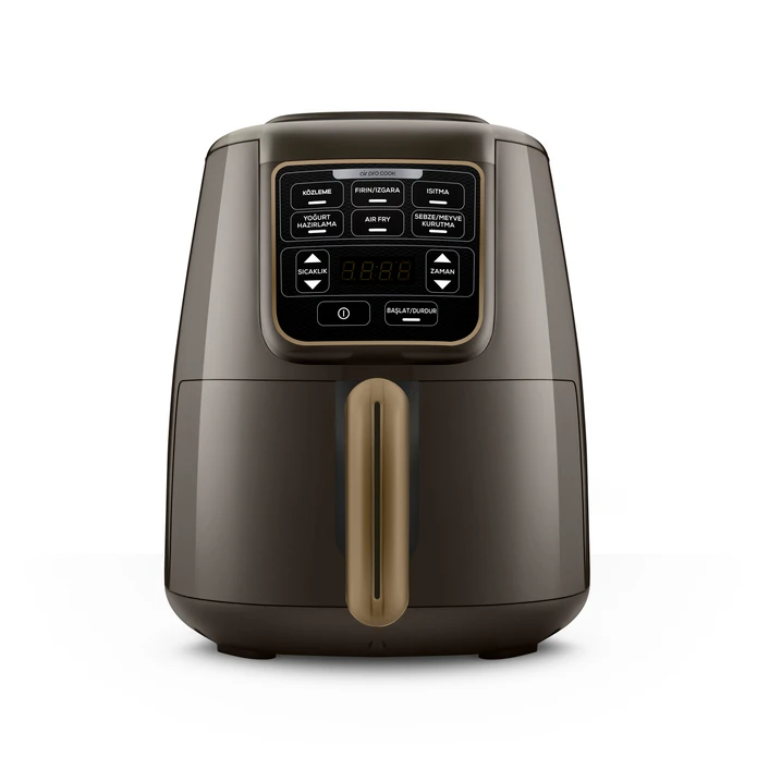 Karaca Air Pro Cook Köz XL Airfryer Walnut Brown 4 Kişilik