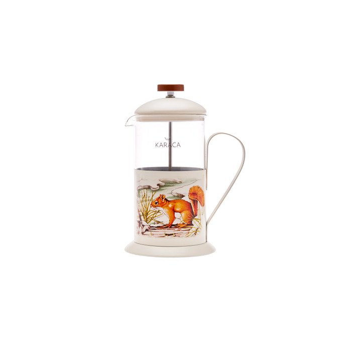 Karaca Legend Grove Borosilikat Cam French Press 600 ml