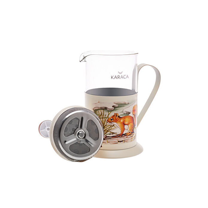 Karaca Legend Grove Borosilikat Cam French Press 600 ml