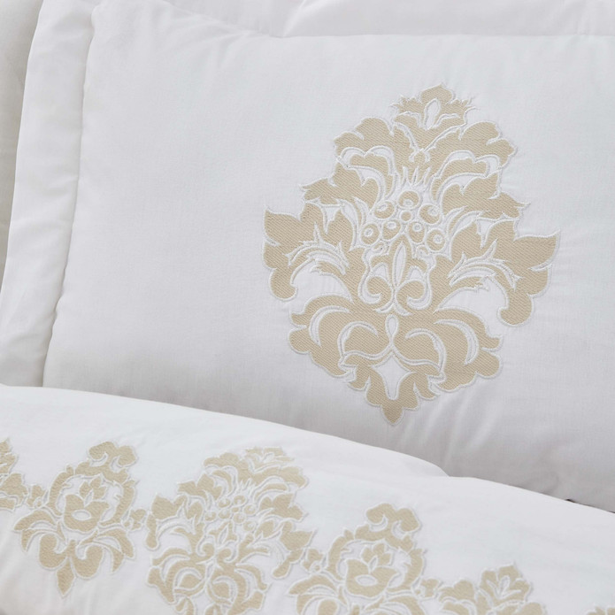 Karaca Home Volante Gold Perde Hediyeli 12 Parça Çeyiz Seti