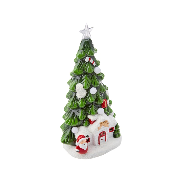 Karaca Home New Year Tree Led Işıklı Obje 12,5x9,6x23 cm